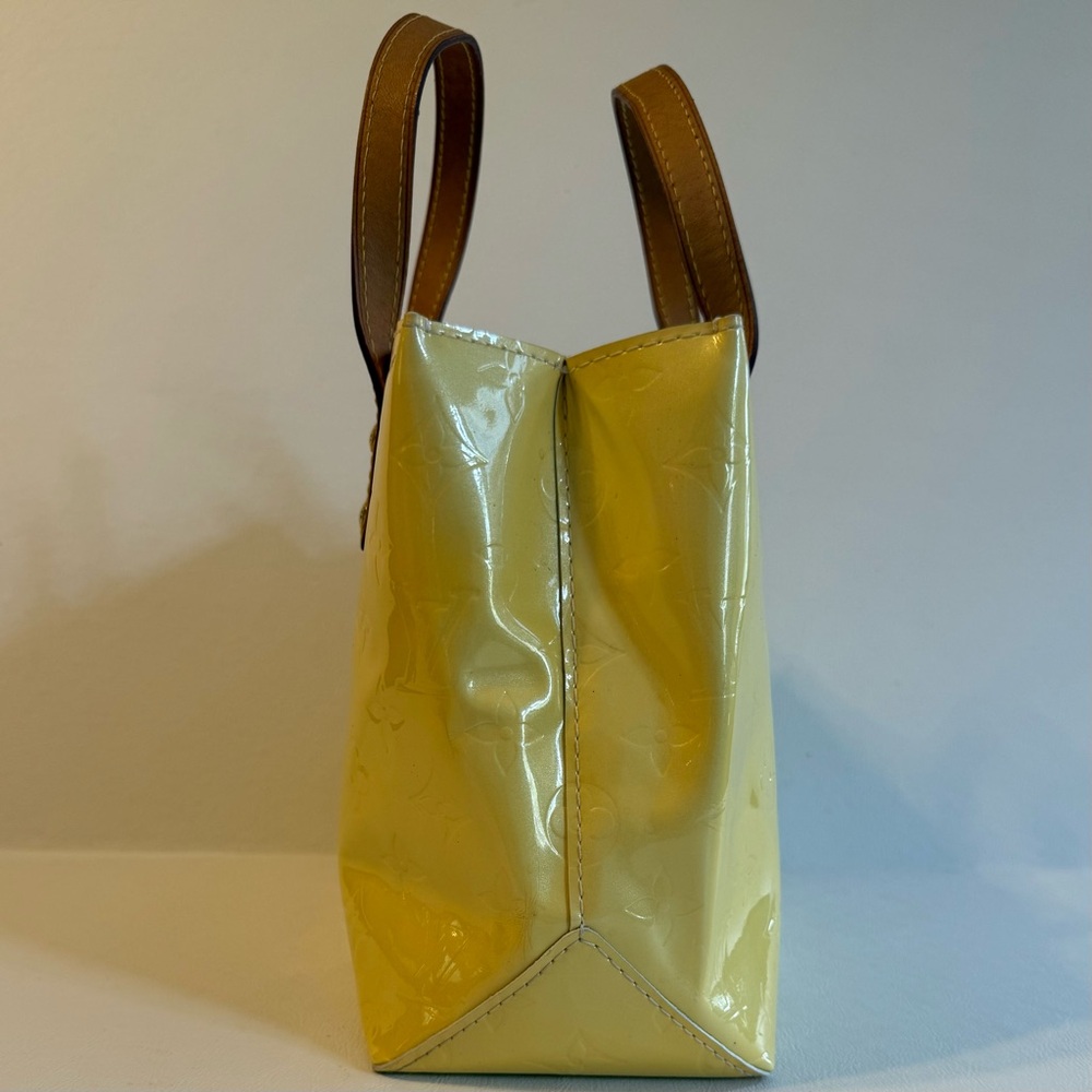 Louis Vuitton 2007 Yellow Vernise Reade Bag - Picture 4 of 5